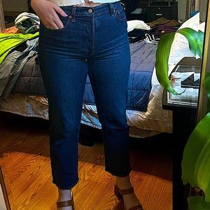 GAP cheeky straight high rise